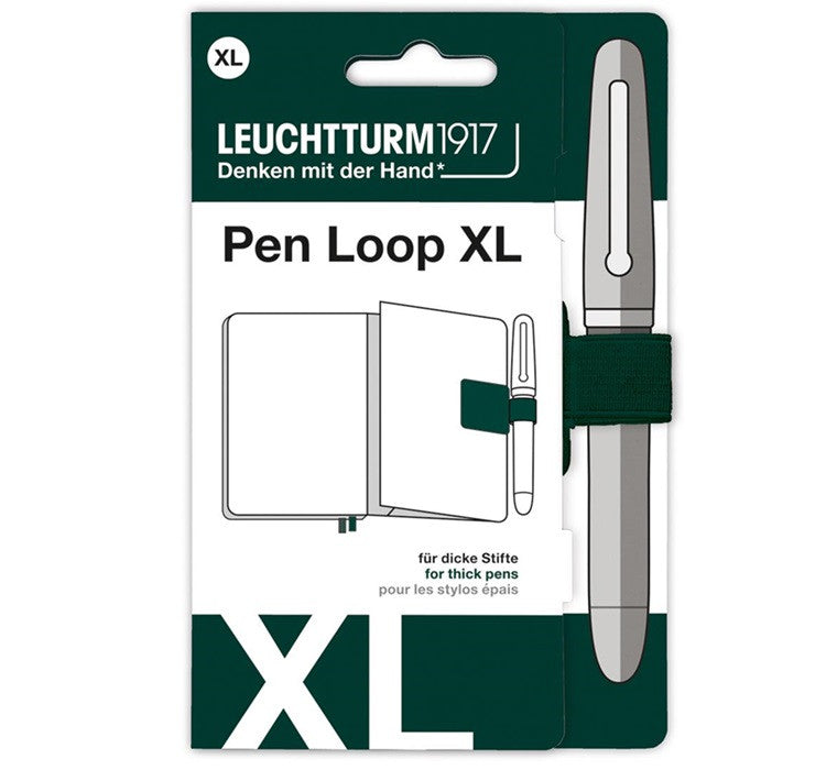 Uchwyt na długopis Leuchtturm1917 Pen Loop XL | Ciemnozielony