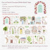 Taśma Washi Pre-Cut | Francuska Prowincja