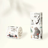Zestaw naklejek w taśmie Washi | Kocia zabawa