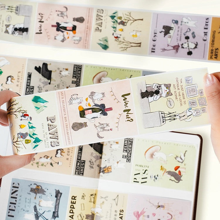 Taśma Washi | Kocie aktywności