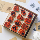 Zestaw pieczątek | Leniwy dzień