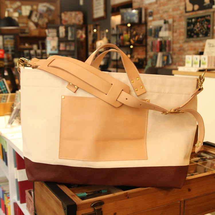 Torba weekendowa XL The Superior Labor | Brązowa