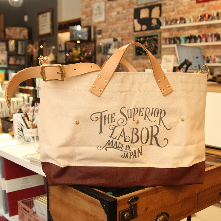 Torba weekendowa XL The Superior Labor | Brązowa