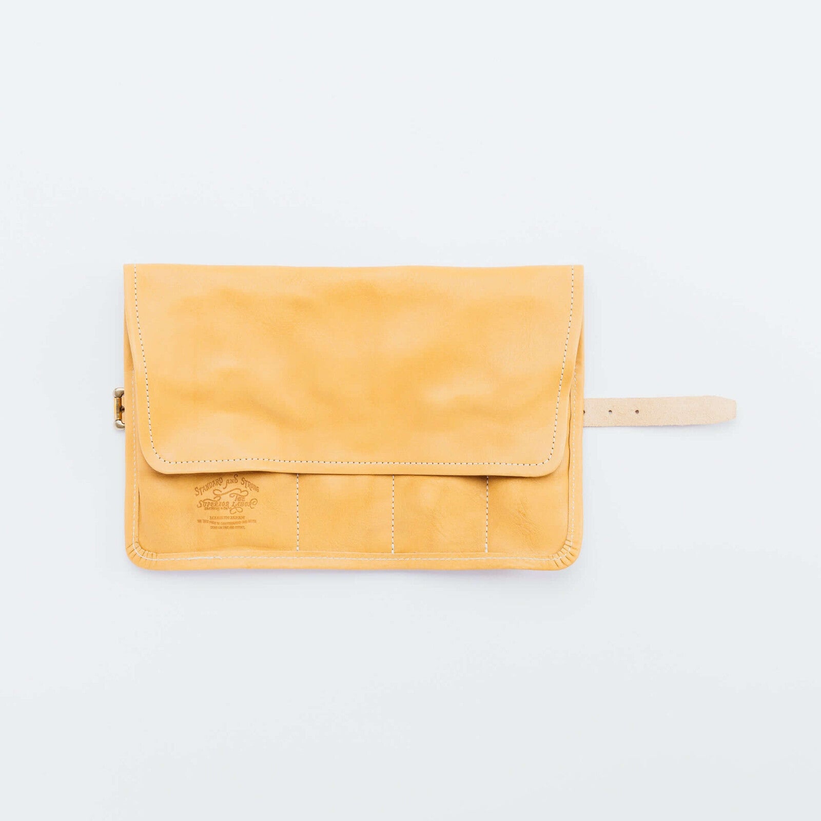 Skórzany piórnik  roll-up  The Superior Labor | Naturalny