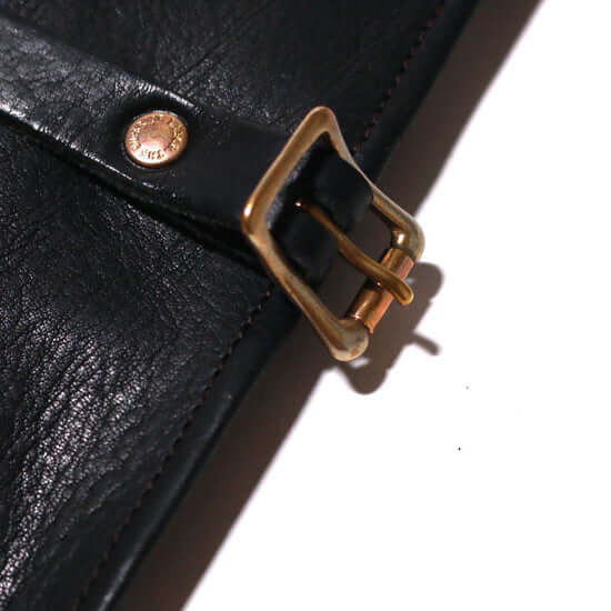 Skórzany piórnik roll-up The Superior Labor | Czarny