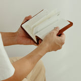 Skórzana okładka The Superior Labor A5 | Jasnobrązowa