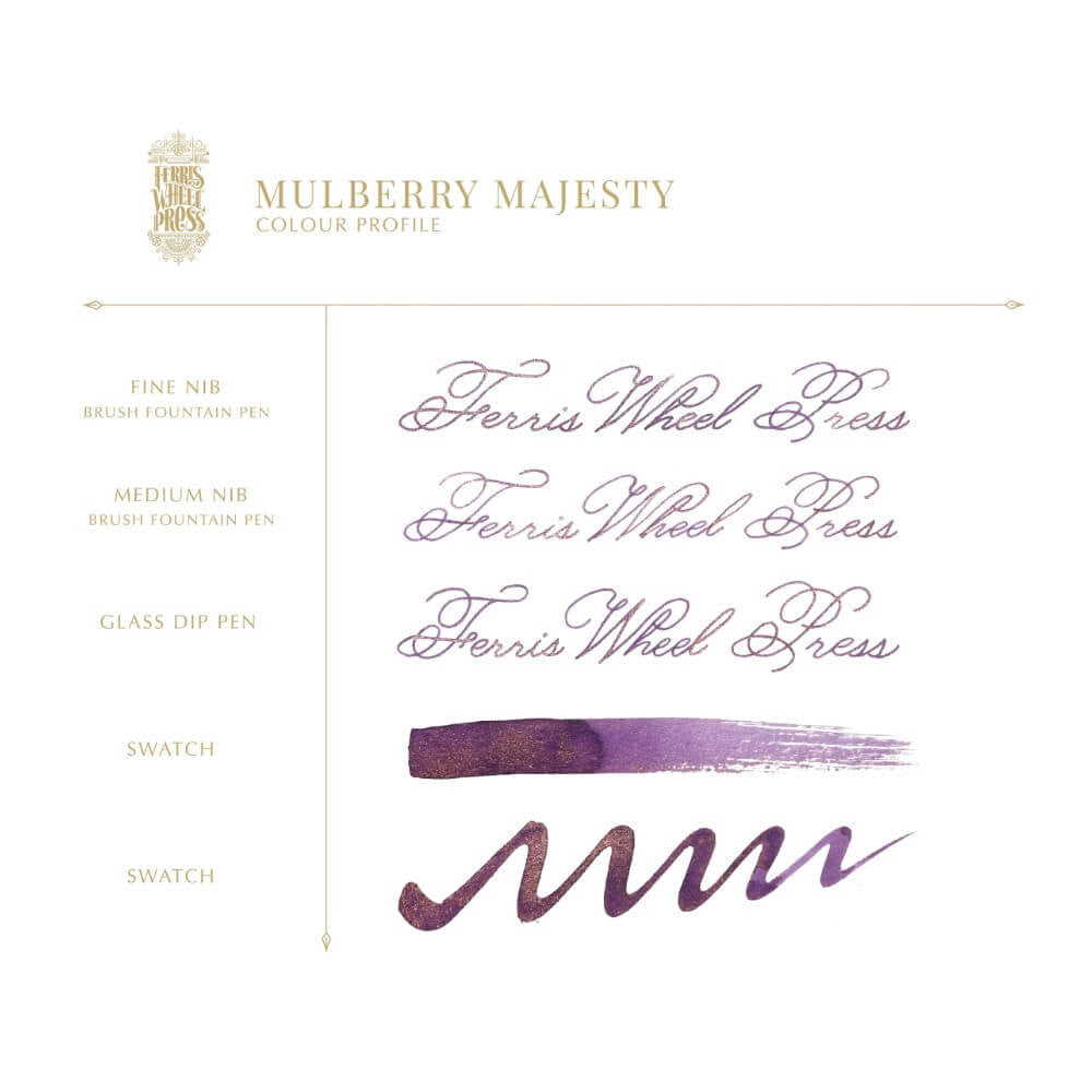 Atrament Ferris Wheel Press | Mulberry Majesty 38 ml