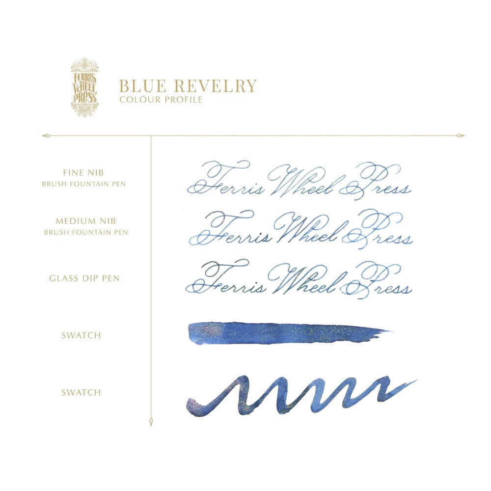 Atrament Ferris Wheel Press | Blue Revelry 38 ml