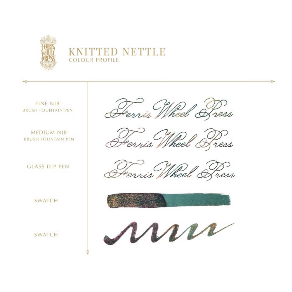 Atrament FerriTales: Dzikie Łabędzie | Knitted Nettle