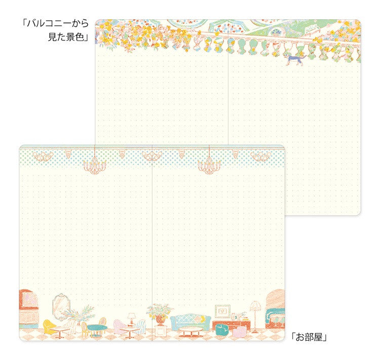 Notatnik Midori Yuru Log B6 | Podróże