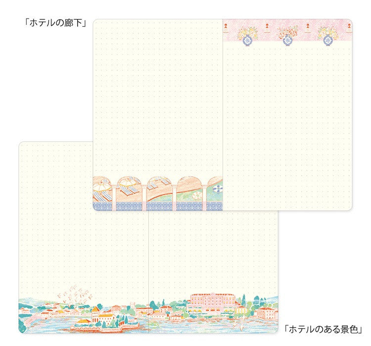 Notatnik Midori Yuru Log B6 | Podróże