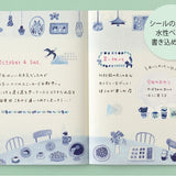 Naklejki Midori Yuru Log | Nordycki niebieski