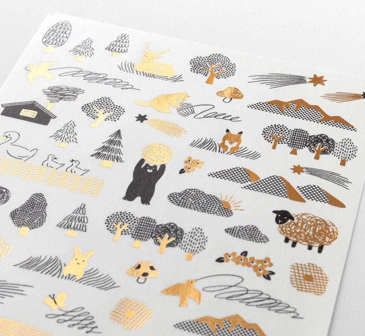 Naklejki Midori Yuru Log | Las