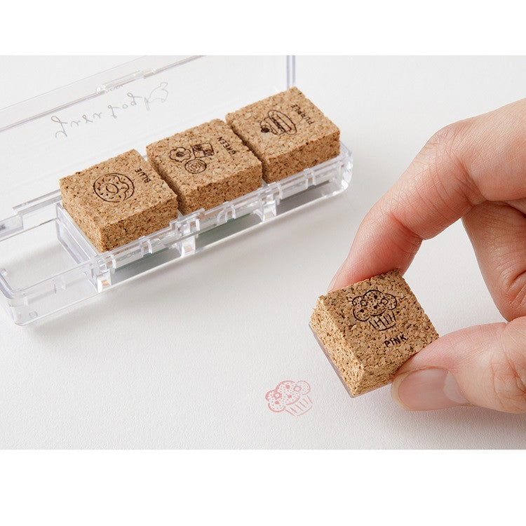 Pieczątki Midori Yuru Log | Ciastka