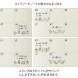 Pieczątki w rolce Midori | Kawiarnia