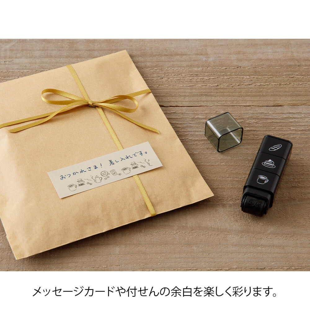 Pieczątki w rolce Midori | Kawiarnia