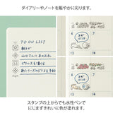 Pieczątki w rolce Midori | Kot i Krajobraz