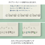 Pieczątki w rolce Midori | Górski widok