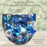 Kartka okolicznościowa Santoro Pop n Rock | Motyle