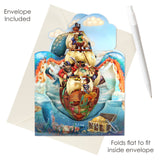 Kartka okolicznościowa Santoro Swing Cards | Piraci