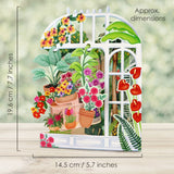 Kartka okolicznościowa Santoro Swing Cards | Ogród botaniczny