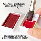 Farby akwarelowe Kuretake Gansai Tambi Granulating Colors 5 sztuk | 2