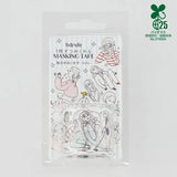 Naklejki Washi w taśmie | Zrelaksowana dziewczyna