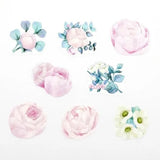 Naklejki Washi w taśmie | Piwonie