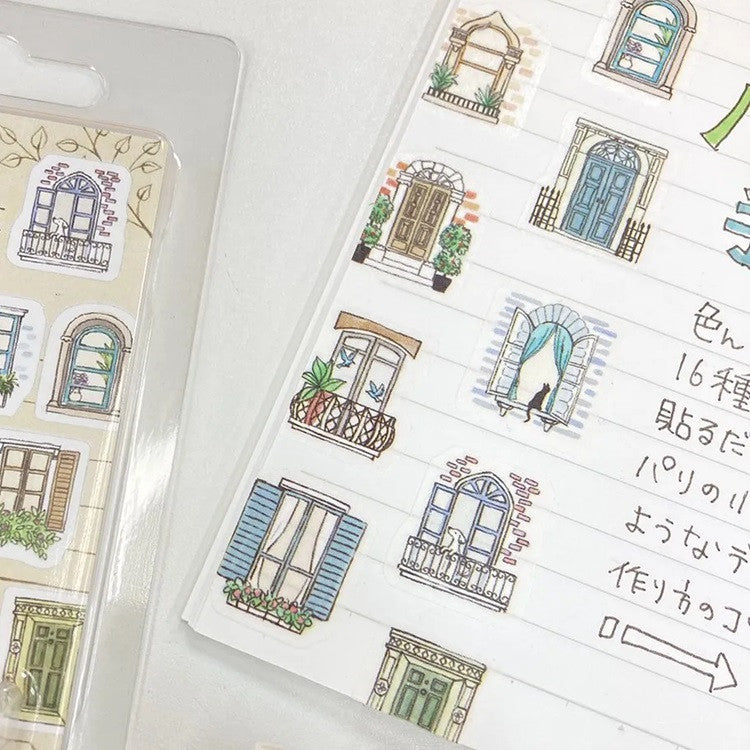 Naklejki Washi w taśmie | Okna i drzwi