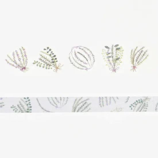 Zestaw naklejek Washi w taśmie | Rozmaryn