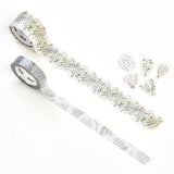 Zestaw naklejek Washi w taśmie | Rozmaryn