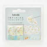 Zestaw naklejek Washi w taśmie | Rumianek