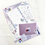 Zestaw naklejek Washi w taśmie | Irysy w mojej torbie