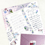 Zestaw naklejek Washi w taśmie | Irysy w mojej torbie