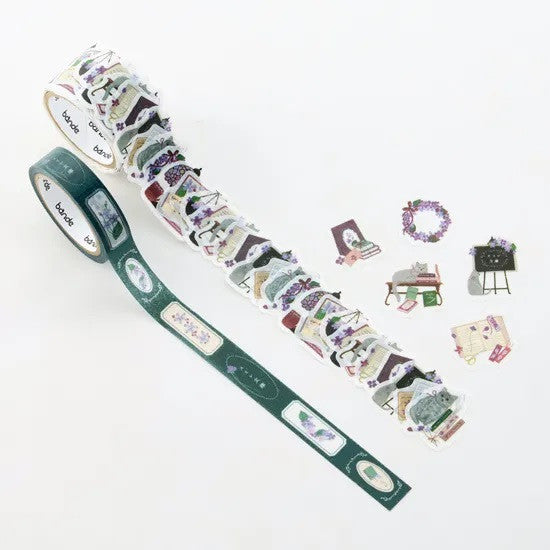 Zestaw naklejek Washi w taśmie | Księgarnia Sumire Bunko