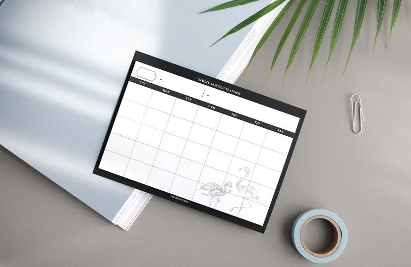 Planer miesięczny ICONIC Mini