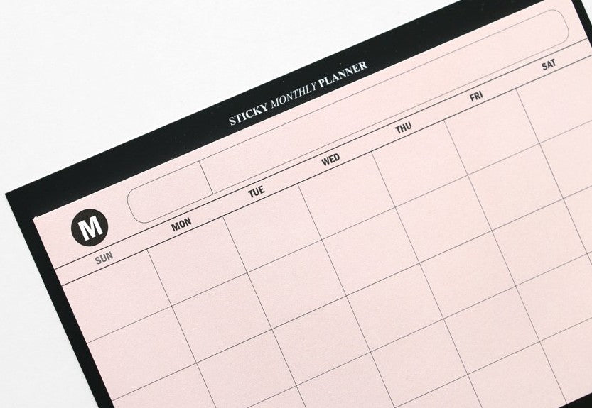 Planer miesięczny ICONIC Mini