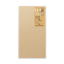 Wkład do Traveler's Notebook 014 | Notes z papierem kraft