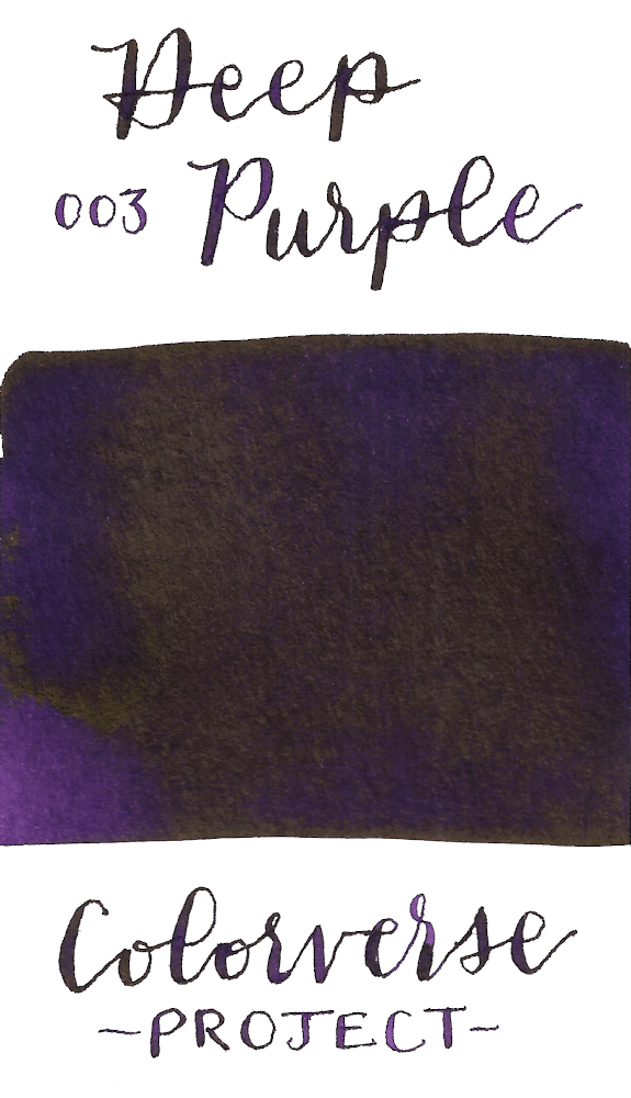 Colorverse Project Ink 047 Colorverse Project Ink | Deep Purple – Escribo