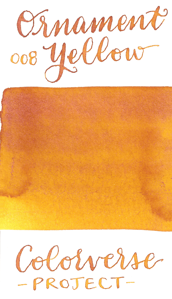 Atrament Colorverse Project Ink | Ornament Yellow