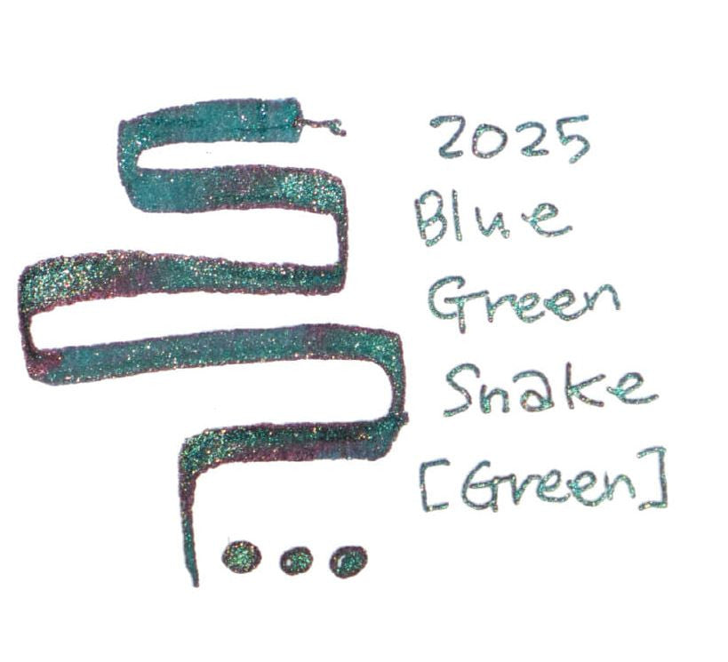 Atrament lśniący Colorverse Ink 2025 | Blue Green Snake