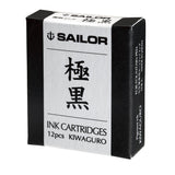 Naboje atramentowe pigmentowe Sailor