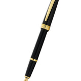 Pióro wieczne Cross Bailey Light | Czarne ze złotymi detalami