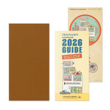 Wkład do Traveler's Noteboook 2026 | Tygodniowy Wertykalny (Lipiec-Grudzień)