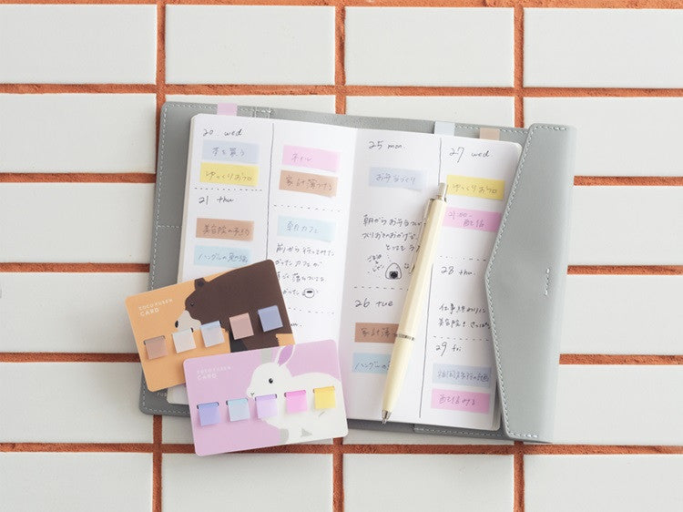 Karteczki indeksujące Kanmido Coco Fusen | Zwierzęta