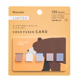 Karteczki indeksujące Kanmido Coco Fusen | Zwierzęta