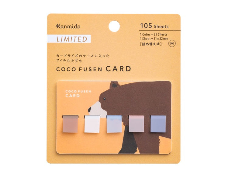 Karteczki indeksujące Kanmido Coco Fusen | Zwierzęta