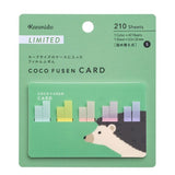 Karteczki indeksujące Kanmido Coco Fusen | Zwierzęta