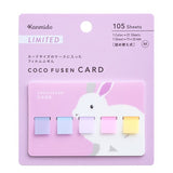 Karteczki indeksujące Kanmido Coco Fusen | Zwierzęta