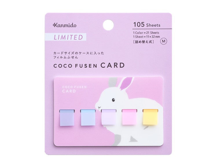 Karteczki indeksujące Kanmido Coco Fusen | Zwierzęta